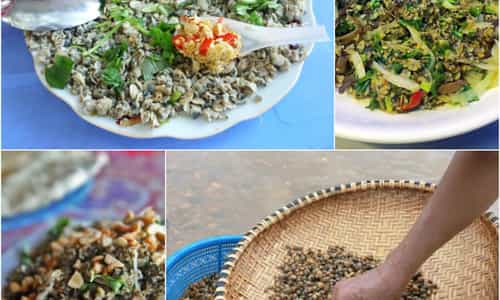 Chắt chắt sông Gianh - Món ăn mang đậm hồn quê Quảng Bình