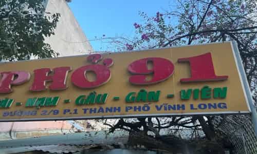 Thưởng Thức Hương Vị Phở Truyền Thống Tại Quán Phở 91 Vĩnh Long