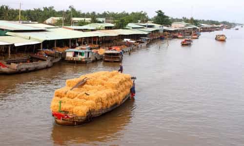 Chợ Dừa Sông Thơm Nét Đẹp Độc Nhất Vô Nhị Vùng Đất Vĩnh Long