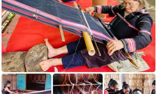 NÉT ĐẸP CỦA NGHỀ DỆT THỔ CẨM TRUYỀN THỐNG TẠI GIA LAI
