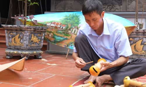 Vẻ Đẹp Vĩnh Cửu: Nghệ Thuật Sơn Mài Tiên Nộn Gắn Liền Với Triều Nguyễn.