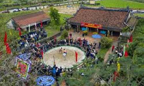 Sức Hút Khó Cưỡng Từ Hội Vật Làng Thủ Lễ Đầu Năm