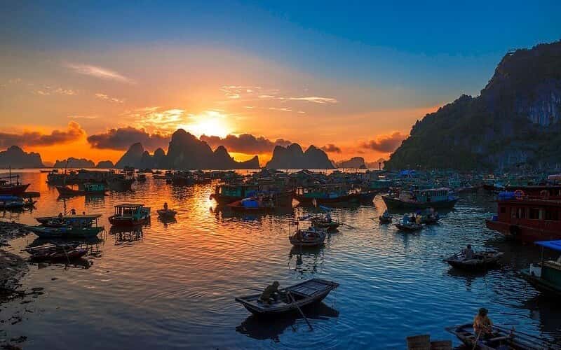 广宁:欣赏秋日阳光下美丽的离岛姑苏岛