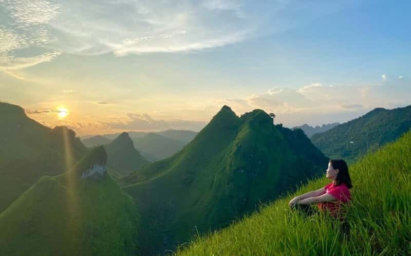 抵达高平,入住绿草季节的Vinh Quy 草山