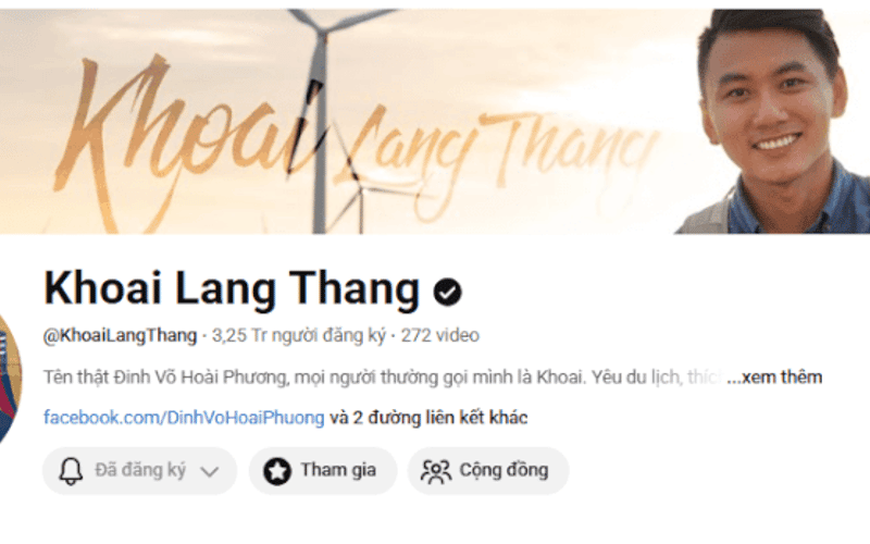 Khoai Lang Thang là ai - giới thiệu về Khoai Lang Thang