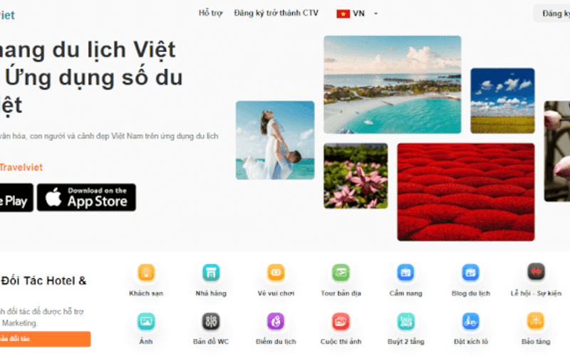 免费下载越南旅游指南 TravelViet - 探索每个地区的机会