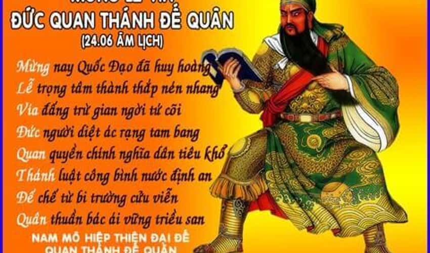 Ceremony for Quan Thanh De
