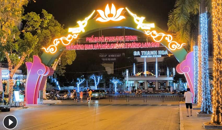 Phố đi bộ Thanh Hóa
