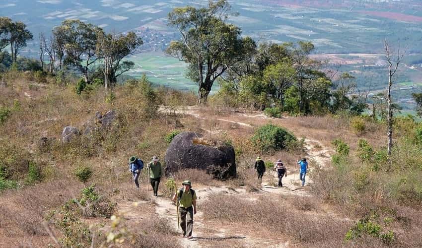 Chu Nam mountain peak