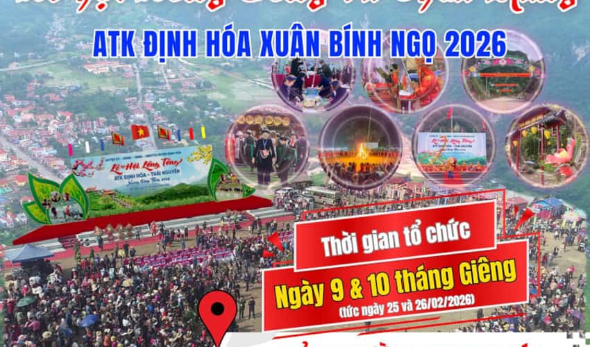 Lễ hội xuân chùa Hang – Định Hóa