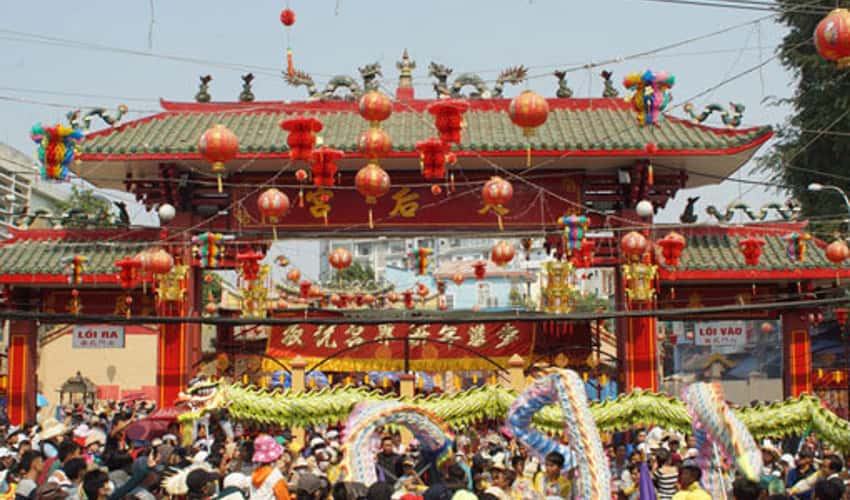 Lễ hội chùa Bà Thiên Hậu
