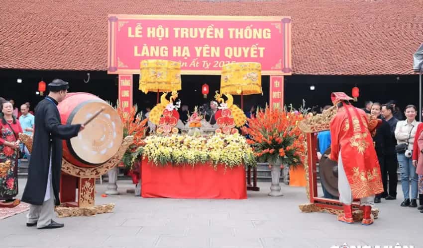 Lễ hội truyền thống Đình Hạ Yên Quyết