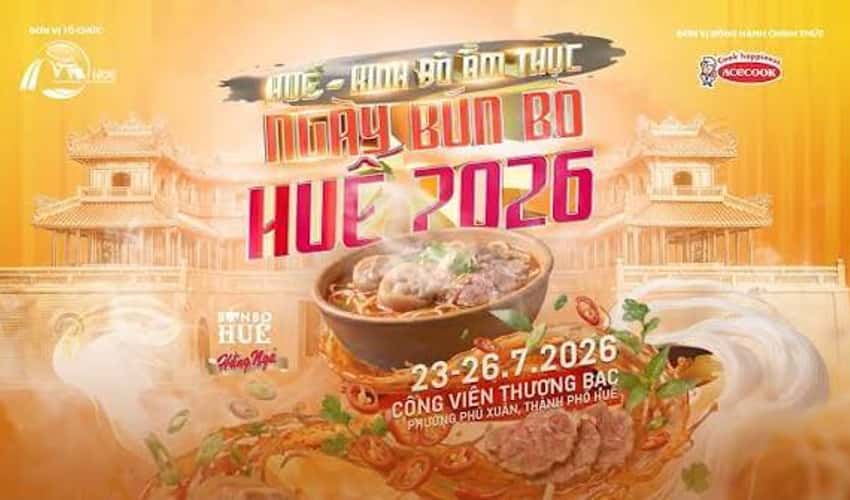 Hue - Capital of Cuisine 2026: Hue Beef Noodles Day