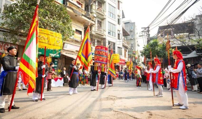 Lễ hội truyền thống làng Triều Khúc