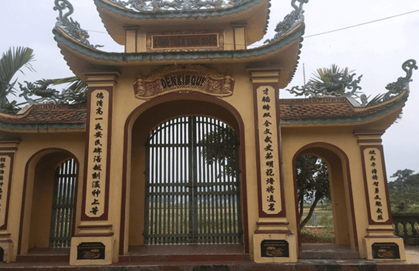 阮俊善墓和寺庙遗址区
