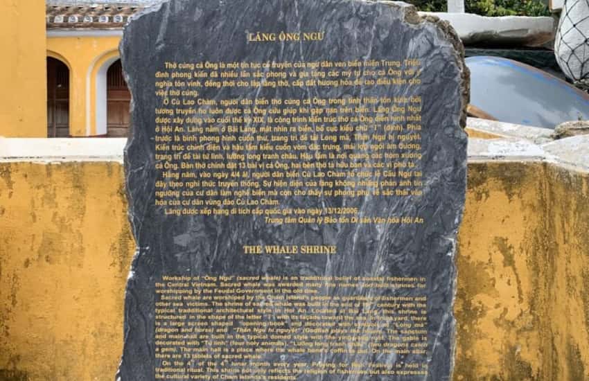 Ong Ngu Cu Lao Cham 墓