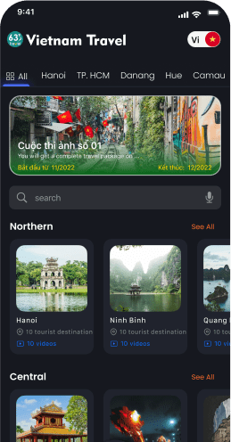 Khám phá du lịch Việt Nam với App Travelviet