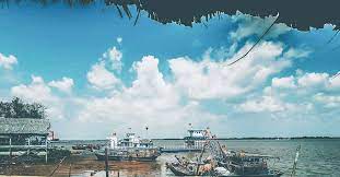 Cảnh đẹp cảng biển Tân Lập
