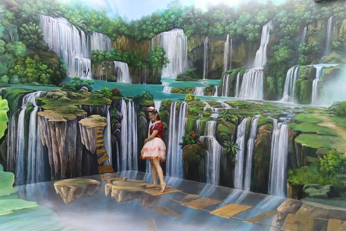 ファニー アート ハロン 3D 絵画美術館