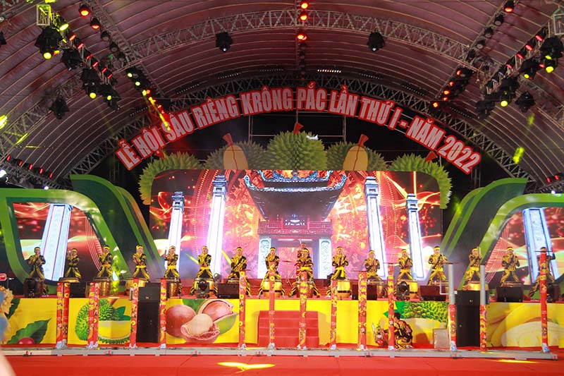 Krong Pac district durian festival 2024