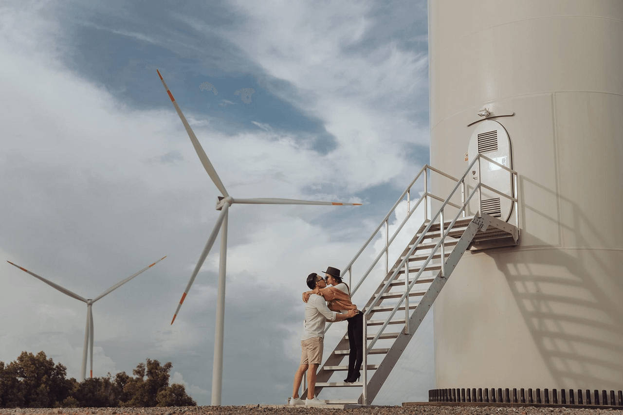 Cánh đồng quạt gió Ea H'leo
