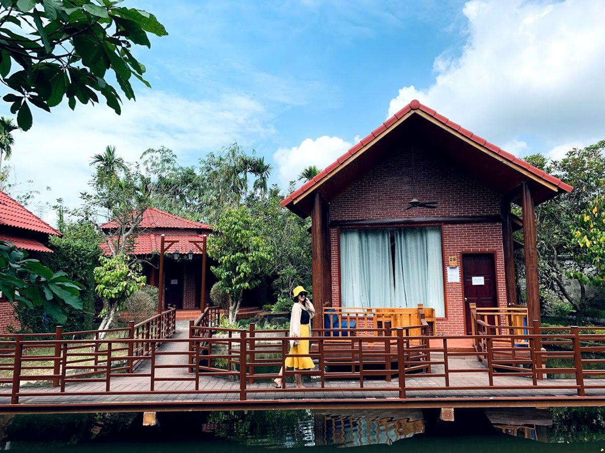Khu nghỉ dưỡng của vườn sinh thái Bảo Gia Trang Viên