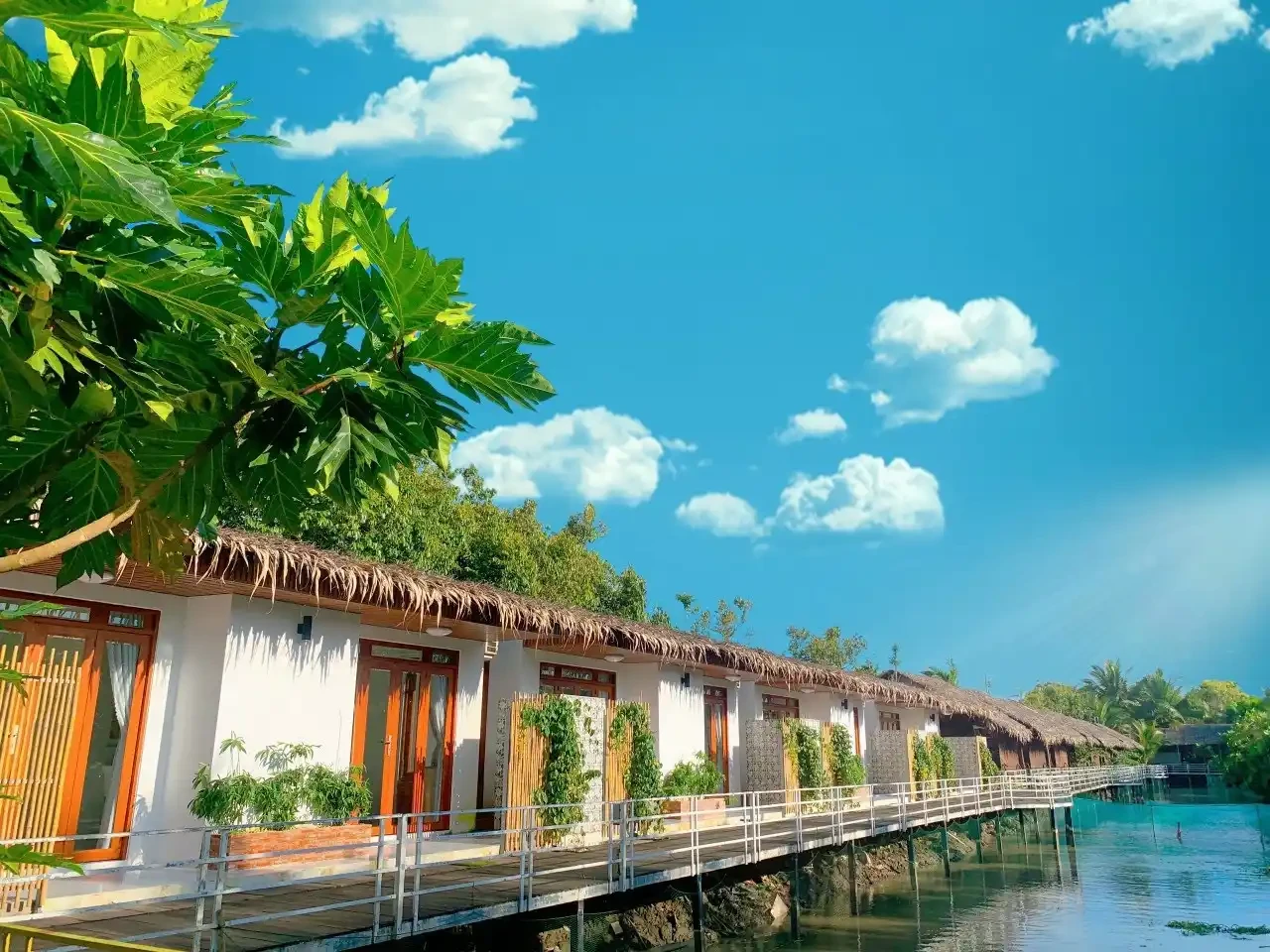 Khu Homestay để du khách dừng chân nghỉ ngơi
