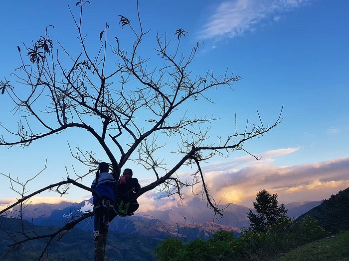Huyện Phong Thổ nằm trên cao nguyên Dào San xinh đẹp.