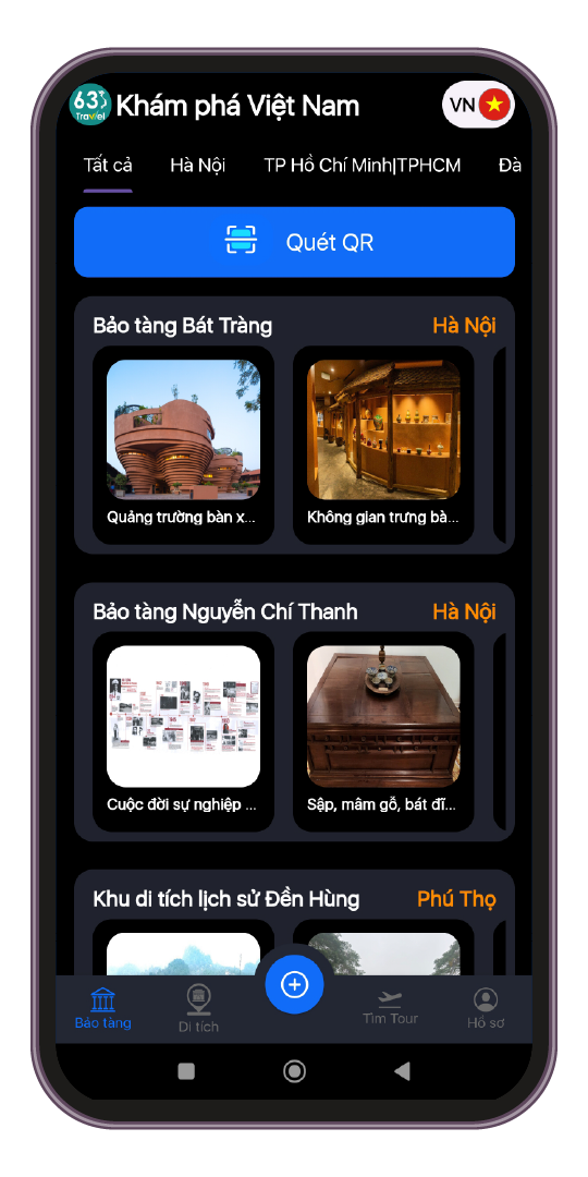 Nâng tầm trải nghiệm khám phá lịch sử Việt Nam thông qua tính năng thuyết minh hiện vật tại Bảo tàng