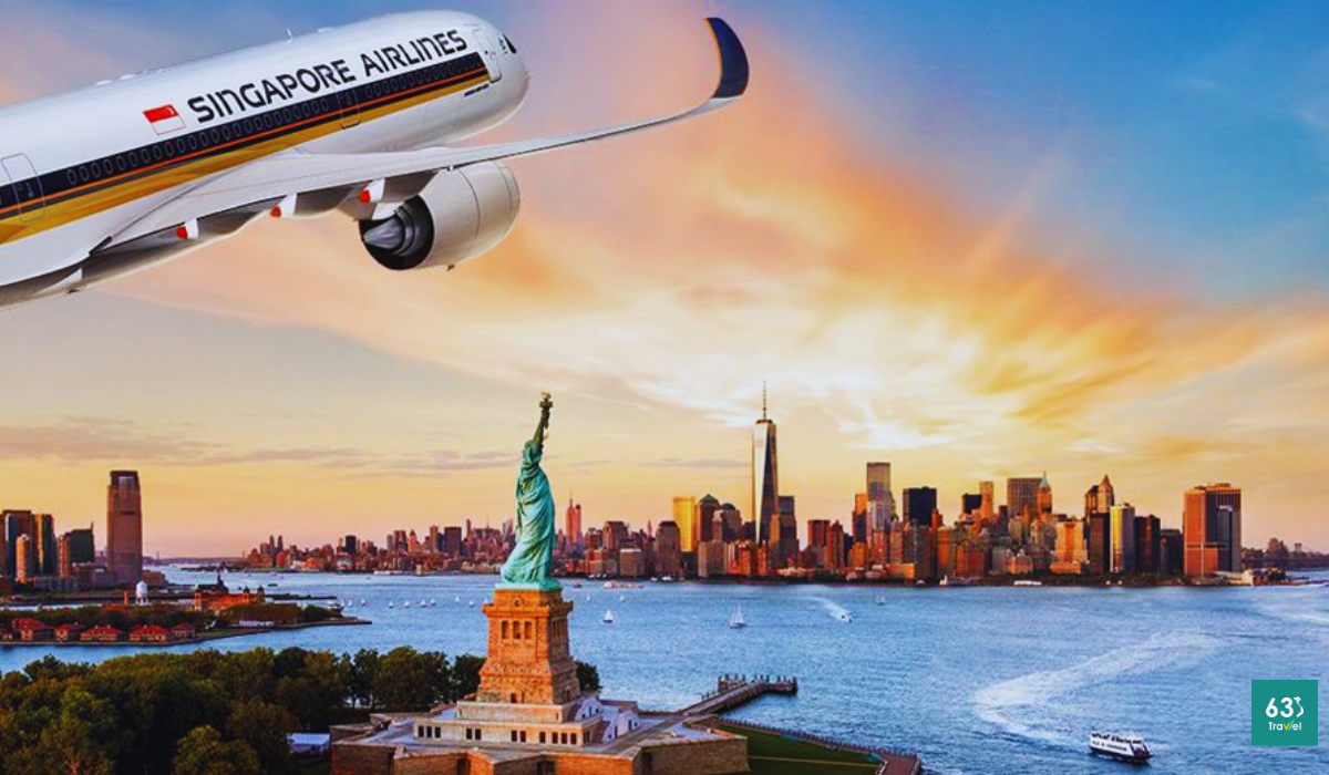 Chuyến bay New York đến Singapore giá 21.000 USD