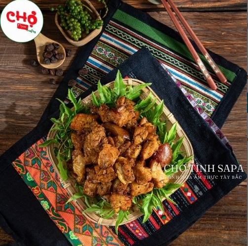 Lợn Mường nướng mắc khén