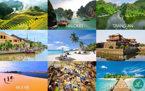 Top các địa phương bội thu từ du lịch năm 2025