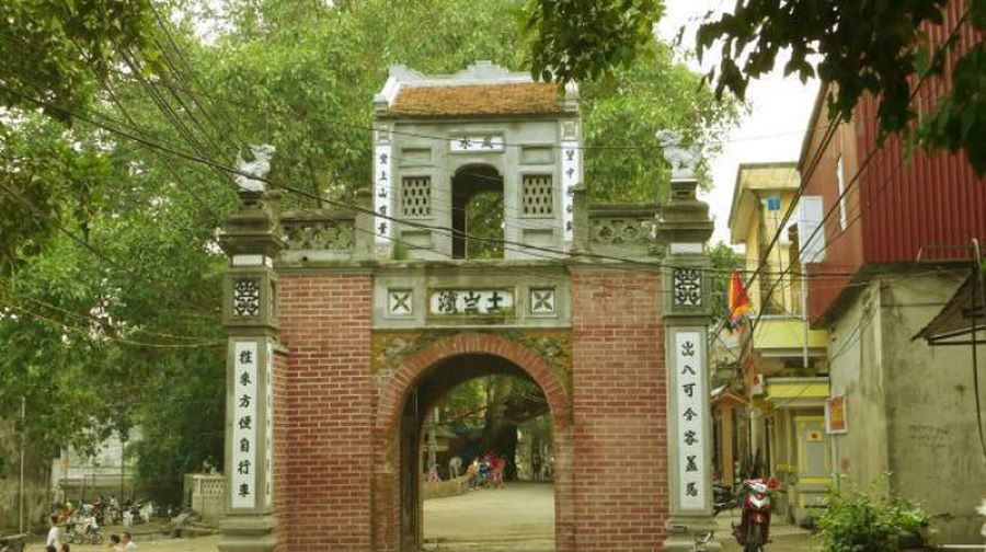 Làng rượu Vân Hà.