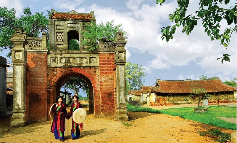 Làng rượu Vân Hà.