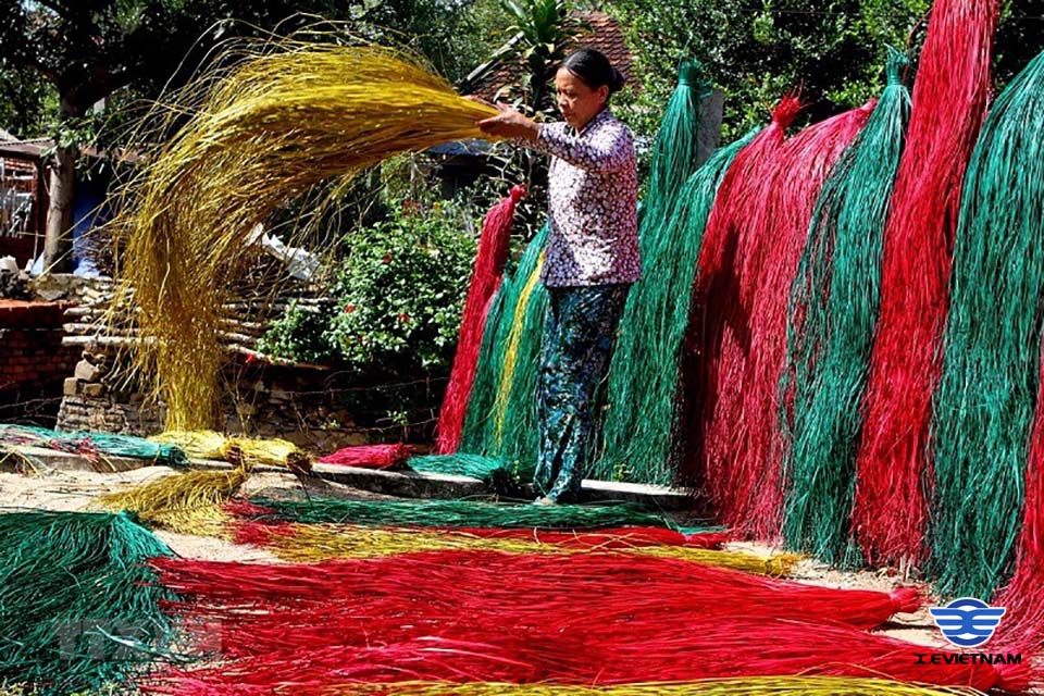 Làng nghề dệt chiếu Hới