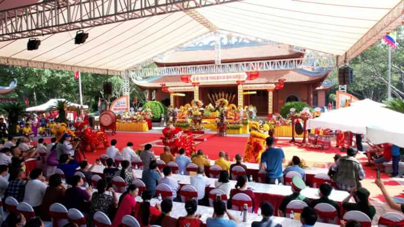 An Sinh temple traditional festival