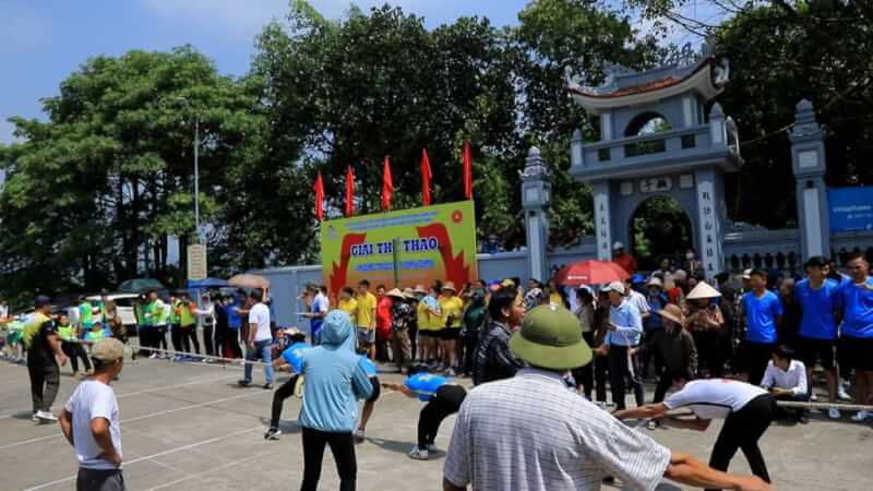 An Sinh temple traditional festival