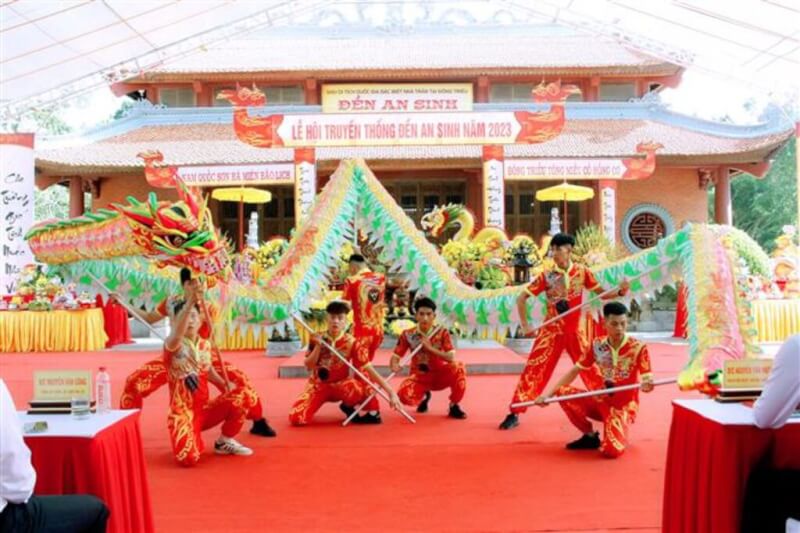 An Sinh temple traditional festival