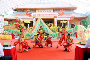 An Sinh temple traditional festival