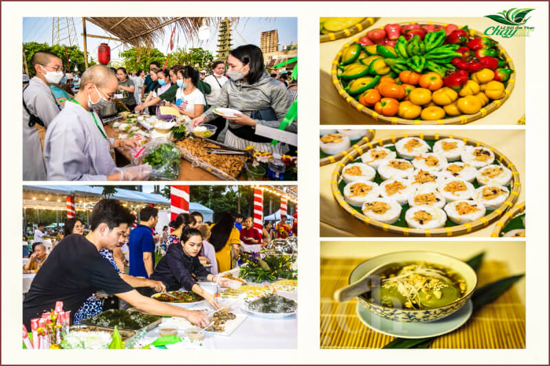 Vegetarian food festival