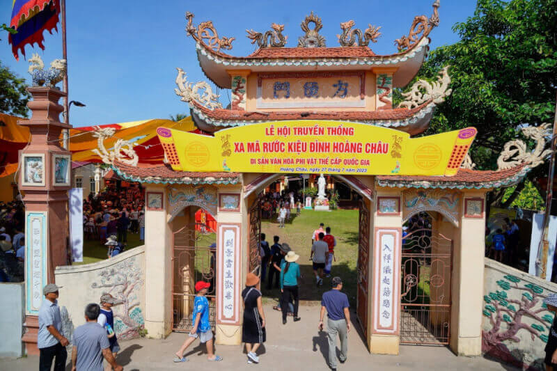 Lễ hội Xa Mã – Rước kiệu Đình Hoàng Châu