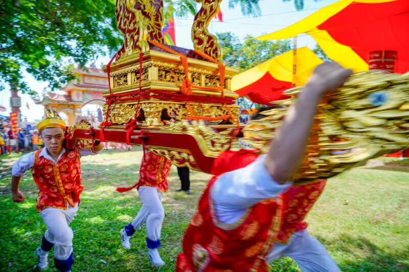 Lễ hội Xa Mã – Rước kiệu Đình Hoàng Châu