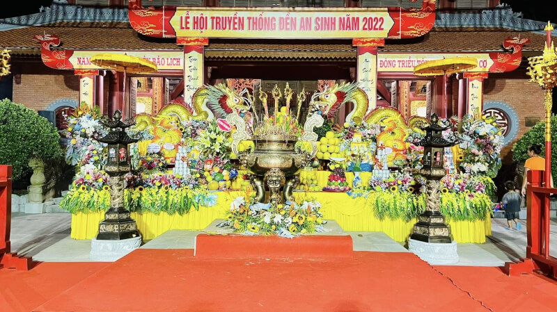An Sinh temple traditional festival