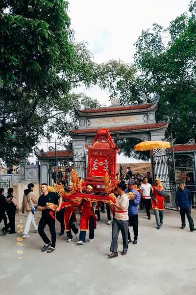 Ngoc Que temple festival in Thai Binh