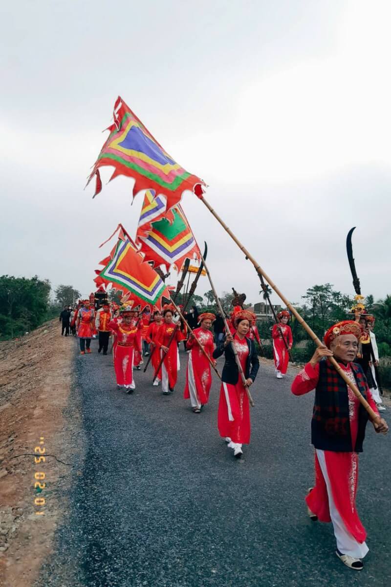Ngoc Que temple festival in Thai Binh