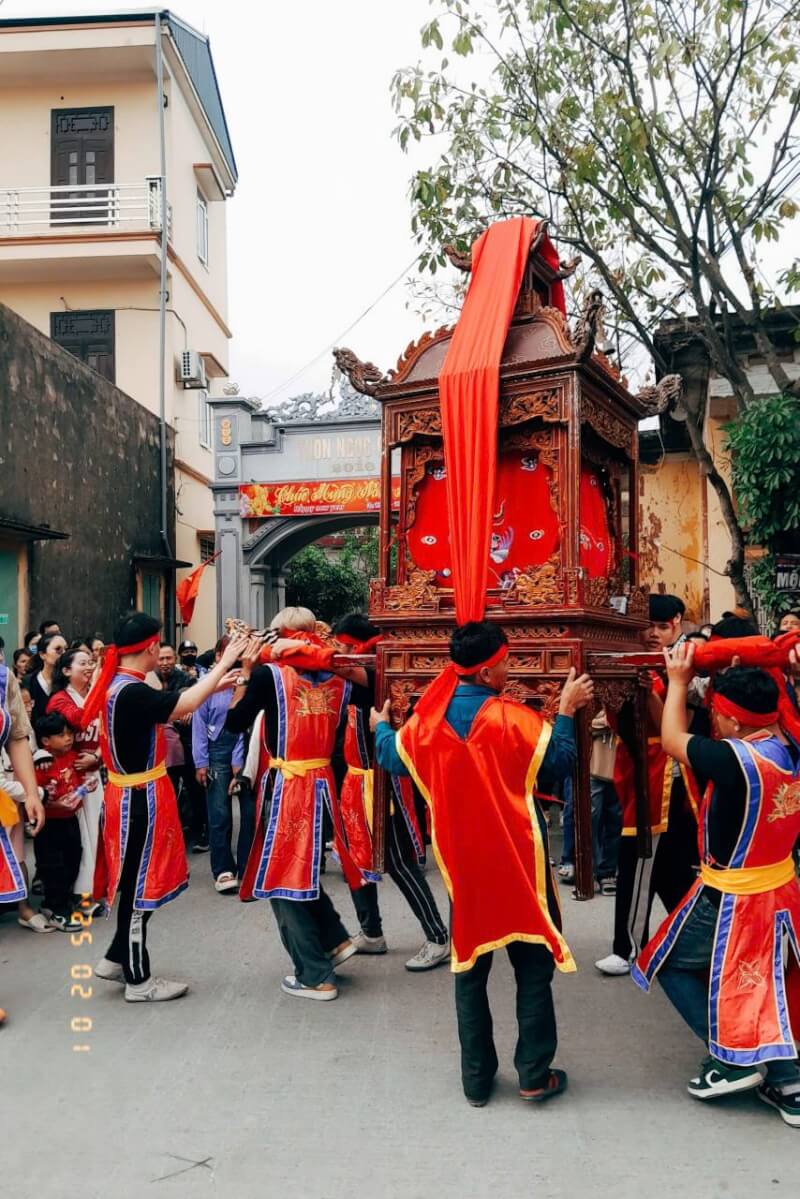 Ngoc Que Temple Festival在泰国