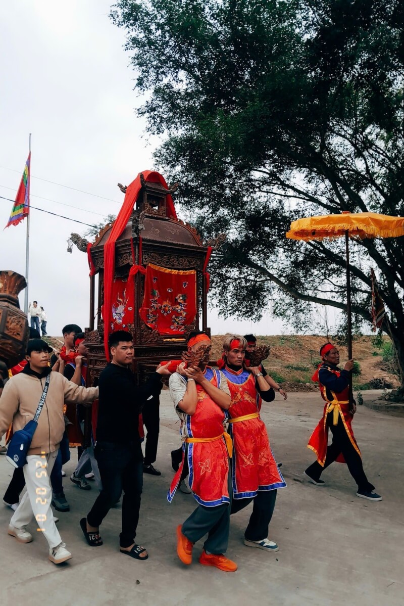 Ngoc Que temple festival in Thai Binh