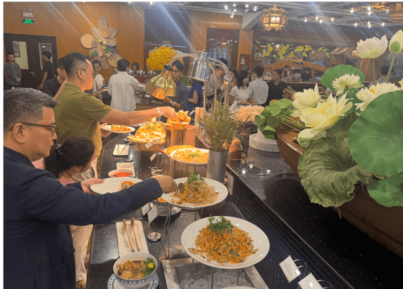 Vegetarian food festival