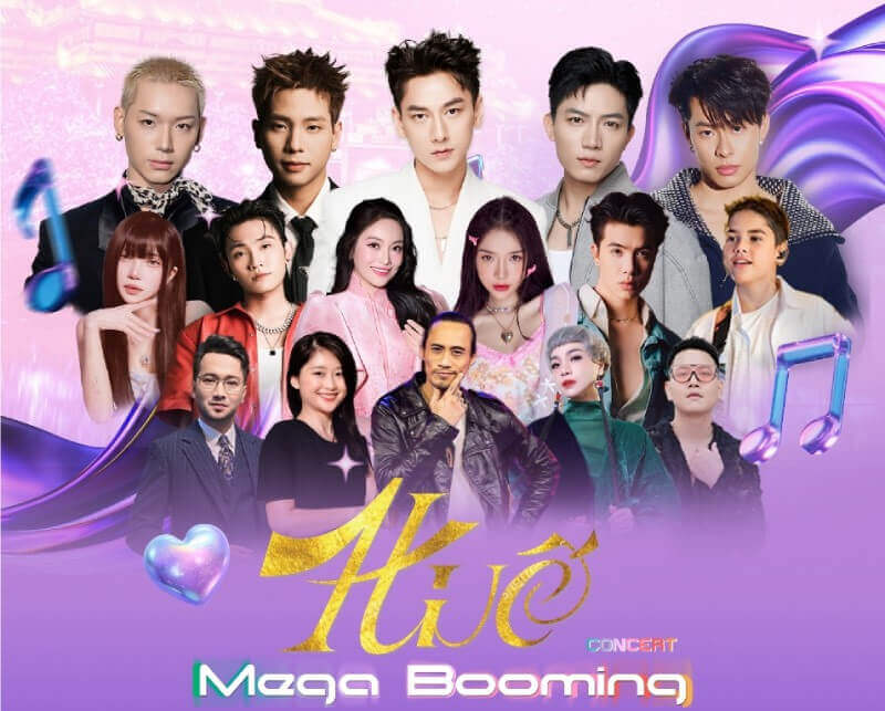 Đại nhạc hội “Mega Booming – Huế 2025”