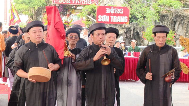 デルタ寺院の伝統的な祭り